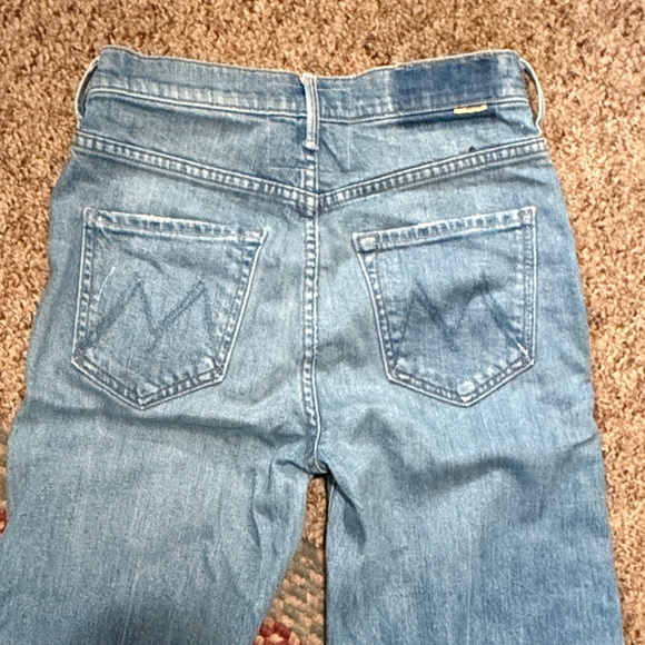 MOTHER Light Blue Denim Jeans - Picture 4 of 4